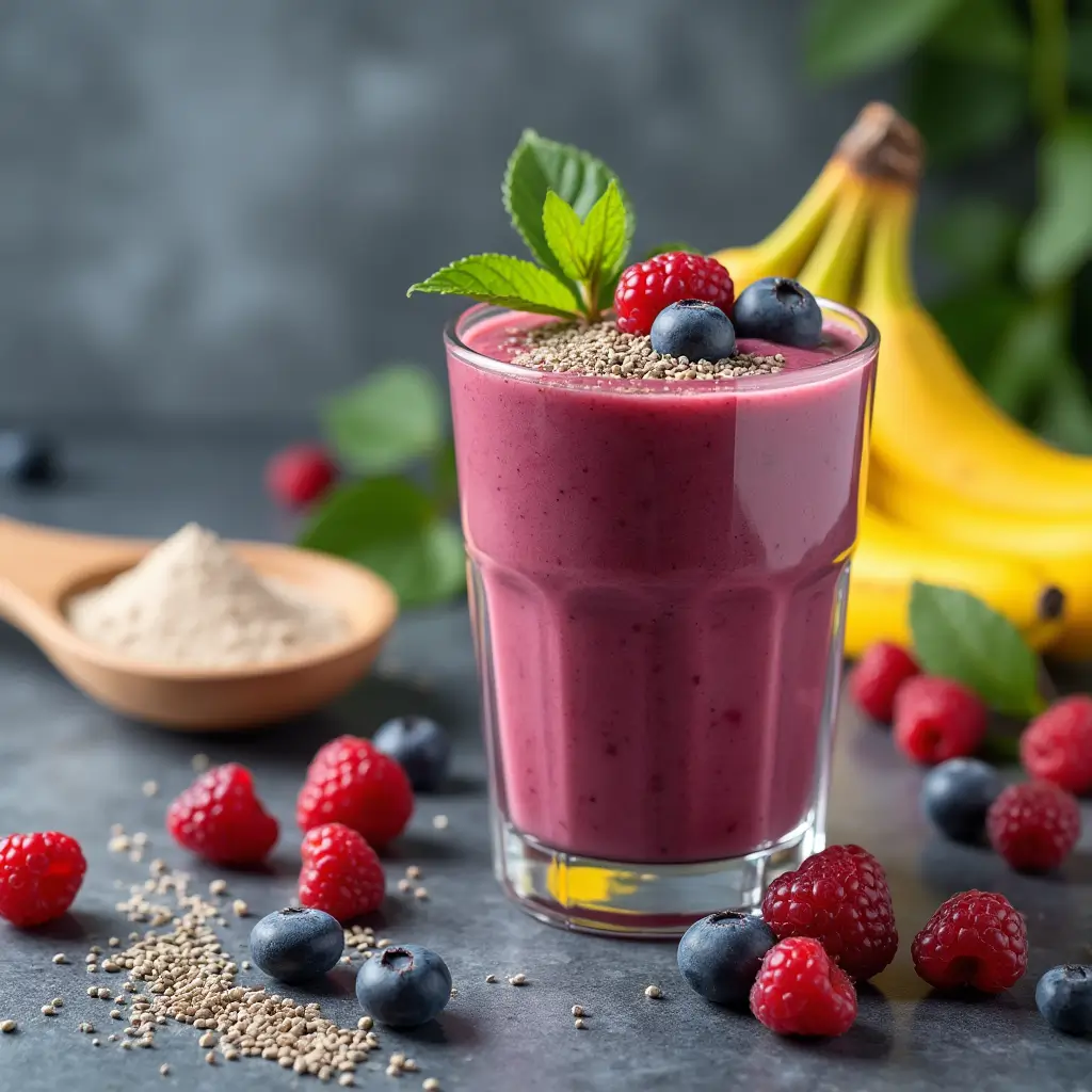 whats are the measuerings for recovery smoothies for atheles...